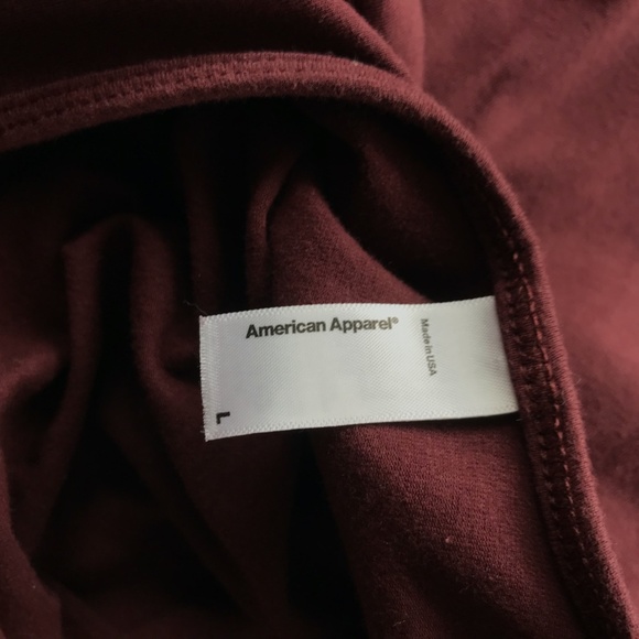 American Apparel  Short Sleeve Double U Bodysuit - Picture 4 of 4